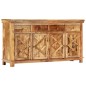 Credenza con 4 Cassetti 160x40x85 cm Legno Massello di Mango Credenza con 4 Cassetti 160x40x85 cm Legno Massello di Mango
