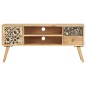 Mobile Porta TV 100x30x45 cm in Legno Massello di Mango Mobile Porta TV 100x30x45 cm in Legno Massello di Mango