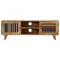 Mobile Porta TV 120x30x40 cm in Legno Massello di Mango Mobile Porta TV 120x30x40 cm in Legno Massello di Mango