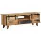 Mobile Porta TV 120x30x40 cm in Legno Massello di Mango Mobile Porta TV 120x30x40 cm in Legno Massello di Mango