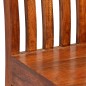 Set Tavolo da Pranzo 7 pz Legno Massello di Acacia e Mango Set Tavolo da Pranzo 7 pz Legno Massello di Acacia e Mango