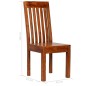 Set Tavolo da Pranzo 7 pz Legno Massello di Acacia e Mango Set Tavolo da Pranzo 7 pz Legno Massello di Acacia e Mango
