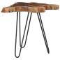 Tavolino da Caffè 70x45 cm Legno Massello Teak e Poliresina Tavolino da Caffè 70x45 cm Legno Massello Teak e Poliresina