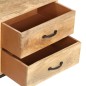 Mobile Porta TV 130x30x45 cm in Legno Massello di Mango Mobile Porta TV 130x30x45 cm in Legno Massello di Mango