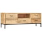 Mobile Porta TV 130x30x45 cm in Legno Massello di Mango Mobile Porta TV 130x30x45 cm in Legno Massello di Mango