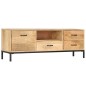 Mobile Porta TV 130x30x45 cm in Legno Massello di Mango Mobile Porta TV 130x30x45 cm in Legno Massello di Mango