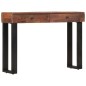 Tavolo Consolle 110x30x76 cm in Legno Massello di Recupero Tavolo Consolle 110x30x76 cm in Legno Massello di Recupero