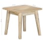 Tavolino da Caffè 45x45x40 cm in Legno Massello di Mango Tavolino da Caffè 45x45x40 cm in Legno Massello di Mango