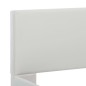 Giroletto Bianco in Similpelle 100x200 cm Giroletto Bianco in Similpelle 100x200 cm