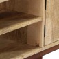 Tavolo Consolle 115x30x76 cm in Legno Massello di Mango Grezzo Tavolo Consolle 115x30x76 cm in Legno Massello di Mango Grezzo