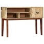 Tavolo Consolle 115x30x76 cm in Legno Massello di Mango Grezzo Tavolo Consolle 115x30x76 cm in Legno Massello di Mango Grezzo