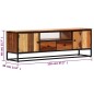 Mobile Porta TV 120x30x40 cm in Legno Massello di Recupero Mobile Porta TV 120x30x40 cm in Legno Massello di Recupero