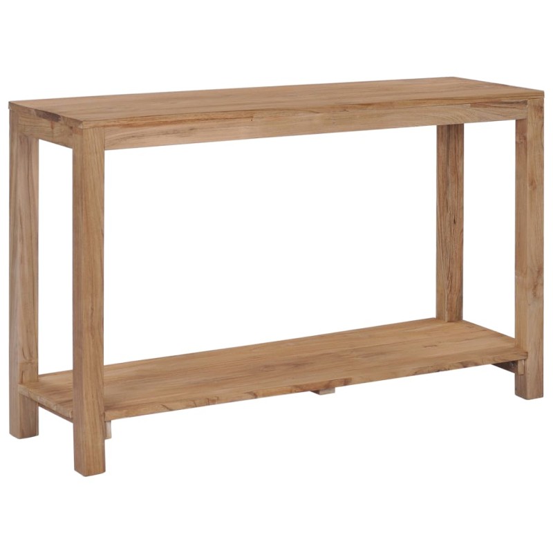 Tavolo Consolle 120x35x75 cm in Legno Massello di Teak Tavolo Consolle 120x35x75 cm in Legno Massello di Teak
