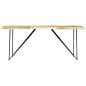 Tavolo da Pranzo 180x90x76 cm in Legno Massello di Mango Tavolo da Pranzo 180x90x76 cm in Legno Massello di Mango