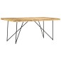 Tavolo da Pranzo 180x90x76 cm in Legno Massello di Mango Tavolo da Pranzo 180x90x76 cm in Legno Massello di Mango
