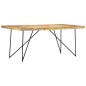 Tavolo da Pranzo 180x90x76 cm in Legno Massello di Mango Tavolo da Pranzo 180x90x76 cm in Legno Massello di Mango