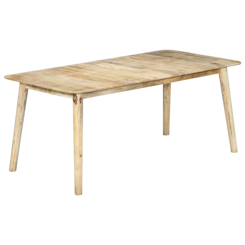 Tavolo da Pranzo 180x90x76 cm in Legno Massello di Mango Tavolo da Pranzo 180x90x76 cm in Legno Massello di Mango