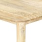 Tavolo da Pranzo 180x90x76 cm in Legno Massello di Mango Tavolo da Pranzo 180x90x76 cm in Legno Massello di Mango