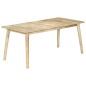 Tavolo da Pranzo 180x90x76 cm in Legno Massello di Mango Tavolo da Pranzo 180x90x76 cm in Legno Massello di Mango