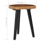 Tavolino da Caffè 40x45 cm in Massello di Teak Tavolino da Caffè 40x45 cm in Massello di Teak