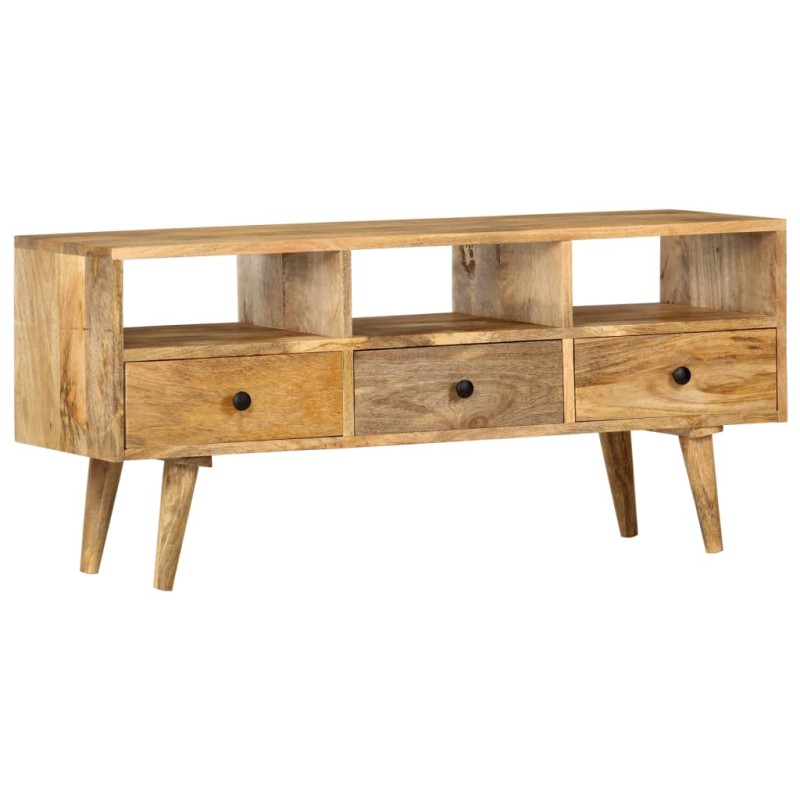 Mobile Porta TV 110x36x50 cm in Legno Massello di Mango Mobile Porta TV 110x36x50 cm in Legno Massello di Mango