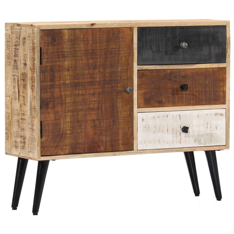 Credenza 88x30x73 cm in Legno Massello di Mango Credenza 88x30x73 cm in Legno Massello di Mango
