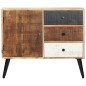 Credenza 88x30x73 cm in Legno Massello di Mango Credenza 88x30x73 cm in Legno Massello di Mango
