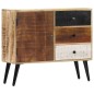 Credenza 88x30x73 cm in Legno Massello di Mango Credenza 88x30x73 cm in Legno Massello di Mango