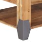 Tavolino da Caffè 110x52x45 cm in Legno Massello di Acacia