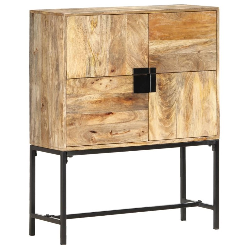 Credenza 80x30x100 cm in Legno Massello di Mango Credenza 80x30x100 cm in Legno Massello di Mango