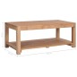 Tavolino da Caffè 100x50x40 cm in Legno Massello di Teak Tavolino da Caffè 100x50x40 cm in Legno Massello di Teak