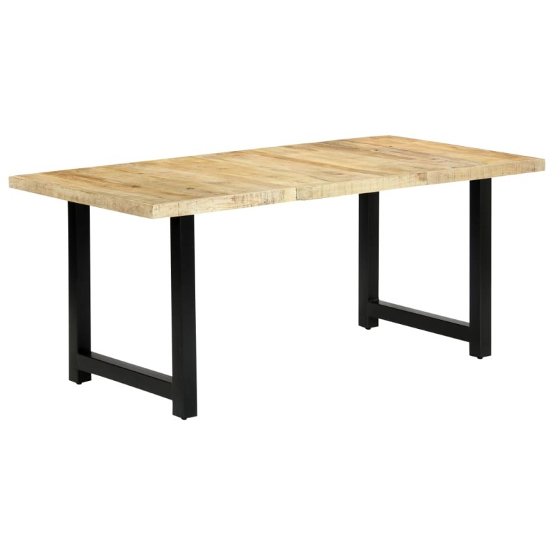 Tavolo da Pranzo 180x90x76 cm in Legno Massello di Mango Tavolo da Pranzo 180x90x76 cm in Legno Massello di Mango