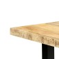 Tavolo da Pranzo 180x90x76 cm in Legno Massello di Mango Tavolo da Pranzo 180x90x76 cm in Legno Massello di Mango