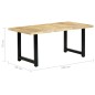 Tavolo da Pranzo 180x90x76 cm in Legno Massello di Mango Tavolo da Pranzo 180x90x76 cm in Legno Massello di Mango