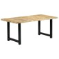 Tavolo da Pranzo 180x90x76 cm in Legno Massello di Mango Tavolo da Pranzo 180x90x76 cm in Legno Massello di Mango