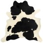 Tappeto in Vera Pelle Bovina Bianco e Nero 150x170 cm Tappeto in Vera Pelle Bovina Bianco e Nero 150x170 cm