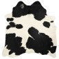 Tappeto in Vera Pelle Bovina Bianco e Nero 150x170 cm Tappeto in Vera Pelle Bovina Bianco e Nero 150x170 cm