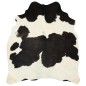 Tappeto in Vera Pelle Bovina Bianco e Nero 150x170 cm Tappeto in Vera Pelle Bovina Bianco e Nero 150x170 cm
