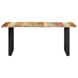 Tavolo da Pranzo 180x90x76 cm in Legno Massello di Recupero