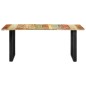 Tavolo da Pranzo 180x90x76 cm in Legno Massello di Recupero Tavolo da Pranzo 180x90x76 cm in Legno Massello di Recupero