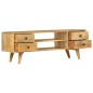 Mobile Porta TV 110x35x40 cm in Legno Massello di Mango Mobile Porta TV 110x35x40 cm in Legno Massello di Mango