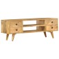 Mobile Porta TV 110x35x40 cm in Legno Massello di Mango Mobile Porta TV 110x35x40 cm in Legno Massello di Mango