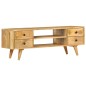 Mobile Porta TV 110x35x40 cm in Legno Massello di Mango Mobile Porta TV 110x35x40 cm in Legno Massello di Mango