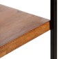Libreria a 4 Ripiani 6 Cassetti 122x36x181cm Massello di Mango Libreria a 4 Ripiani 6 Cassetti 122x36x181cm Massello di Mango