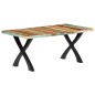 Tavolo da Pranzo 180x90x76 cm in Legno Massello di Recupero Tavolo da Pranzo 180x90x76 cm in Legno Massello di Recupero