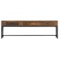 Mobile Porta TV 150x30x46 cm in Legno Massello di Recupero Mobile Porta TV 150x30x46 cm in Legno Massello di Recupero