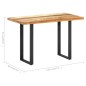 Tavolo da Pranzo 120x60x76 cm in Legno Massello di Recupero Tavolo da Pranzo 120x60x76 cm in Legno Massello di Recupero