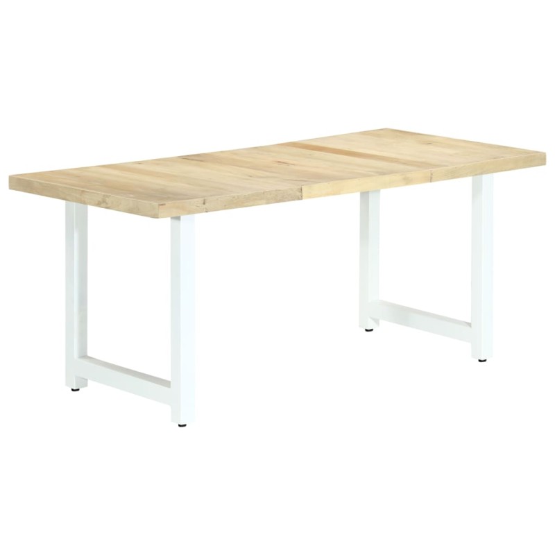 Tavolo da Pranzo 180x90x76 cm in Legno Massello di Mango Tavolo da Pranzo 180x90x76 cm in Legno Massello di Mango