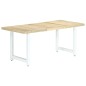 Tavolo da Pranzo 180x90x76 cm in Legno Massello di Mango Tavolo da Pranzo 180x90x76 cm in Legno Massello di Mango
