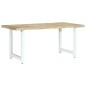 Tavolo da Pranzo 180x90x76 cm in Legno Massello di Mango Tavolo da Pranzo 180x90x76 cm in Legno Massello di Mango